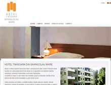 Tablet Screenshot of hotelsannicolaumare.ro
